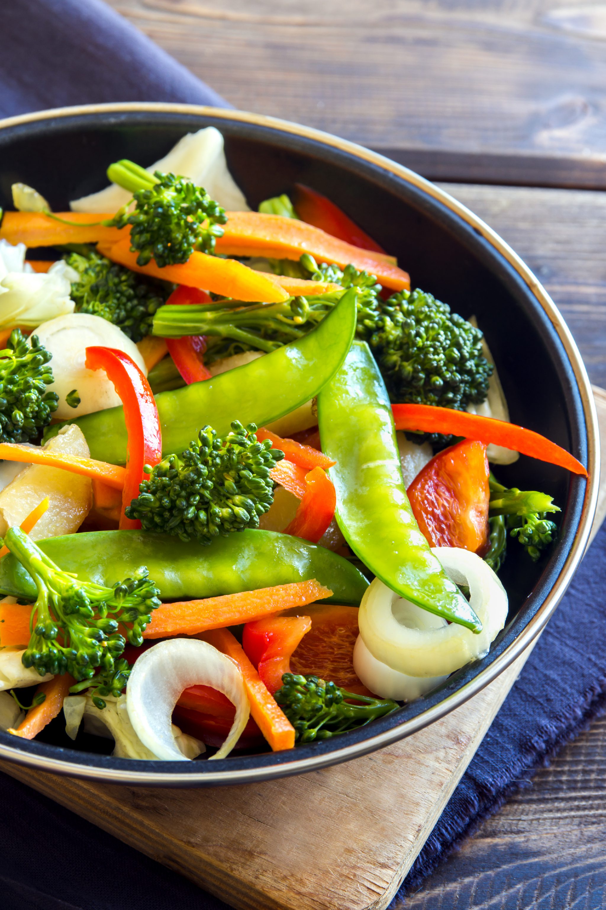 Stir Fried Chinese Vegetables pin
