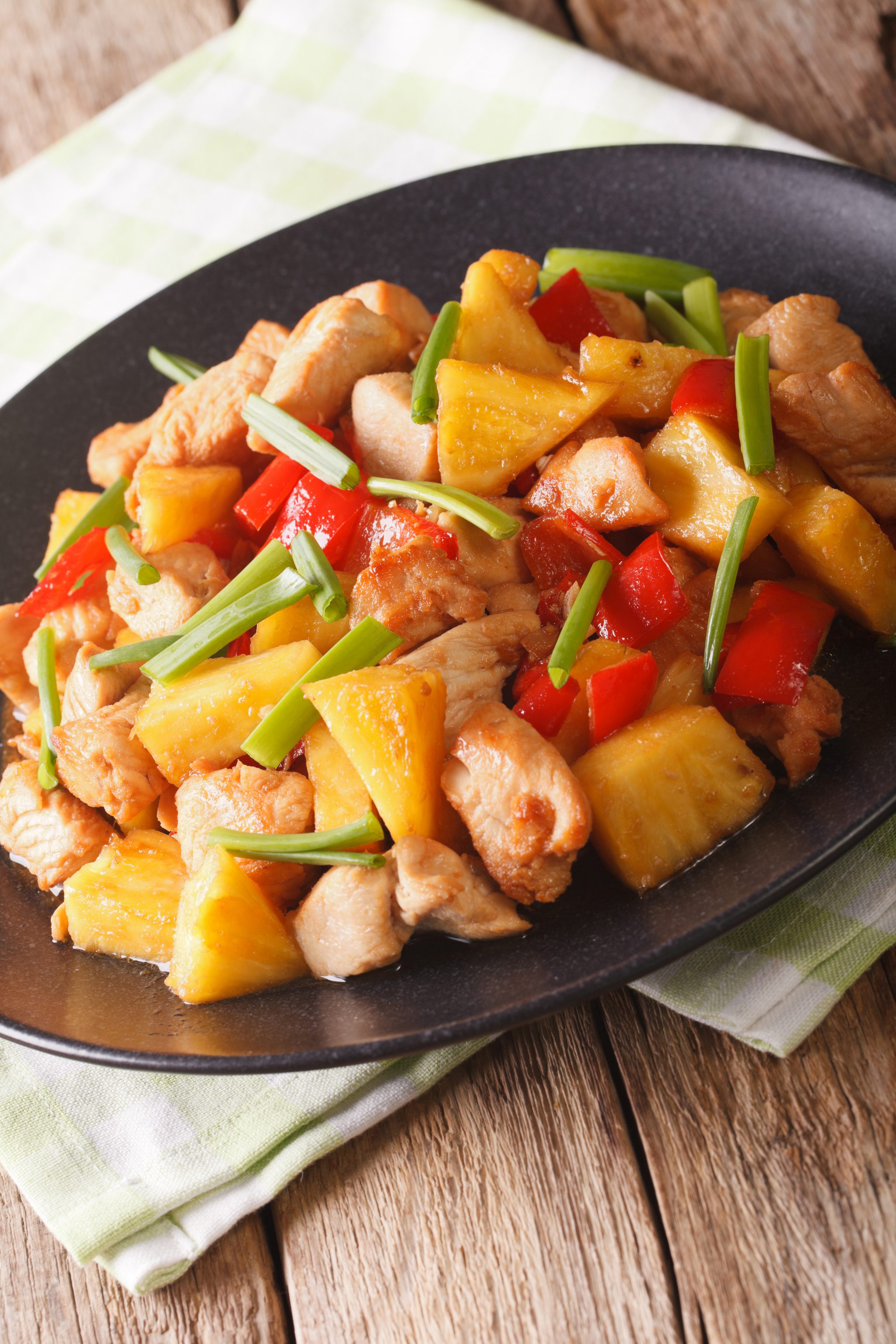 slow cooker sweet & sour chicken  pin