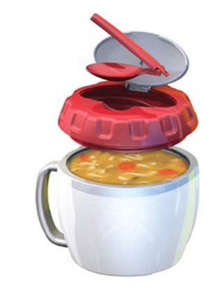 Easy Heat Soup Container with Spoon
